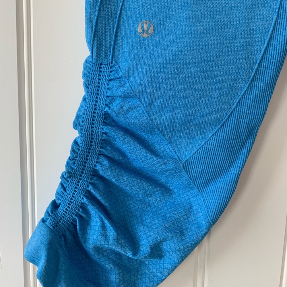 Lululemon Flow Crop II Leggings Cinched Sides